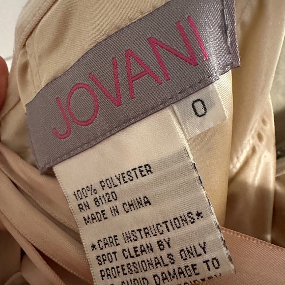 Jovani Gown with corset back to allow more personal sizing. - Picture 3 of 3